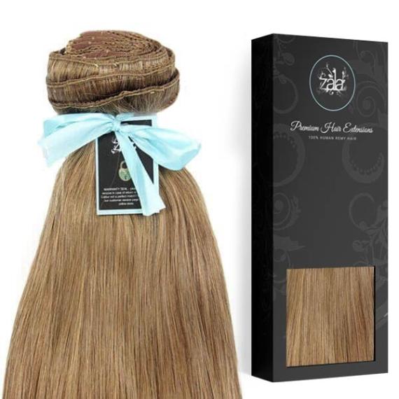 Zala Dirty Blonde 12 Clip In Hair Extensions 12 14 Inch 90 180g