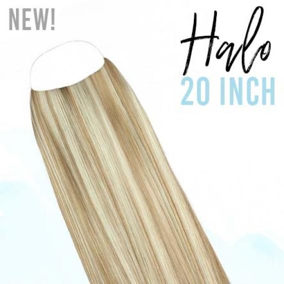 Zala New Halo Hair Extensions 20 Inch 160gr 100 Human Remy