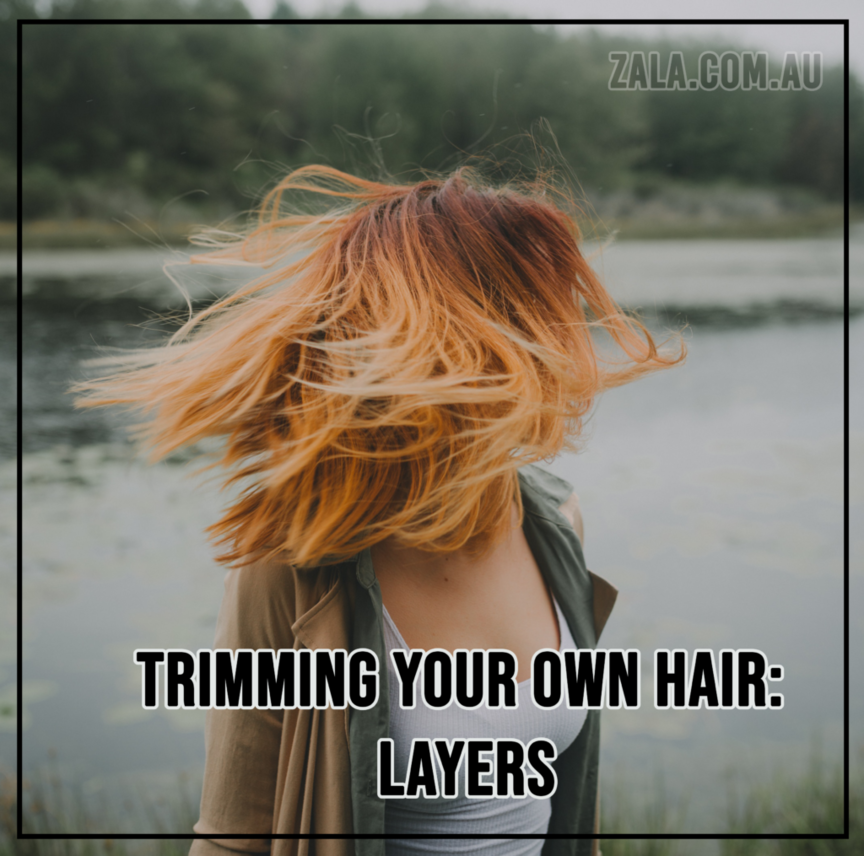 Trimming Your Own Hair: Layers